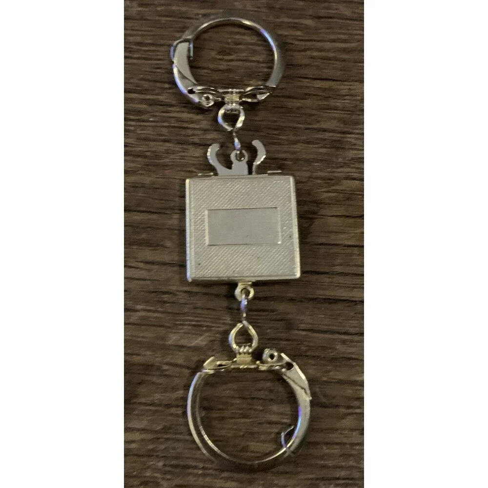 Vintage Palm Springs Aerial Tramway Keychain Souvenir Metal Keyring
